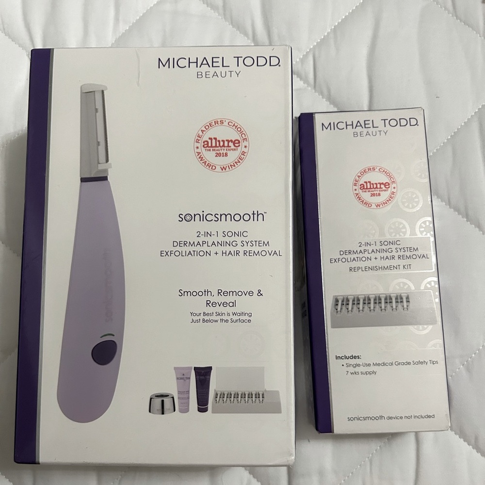 Michael Todd exfoliation system new plus 5 new blades